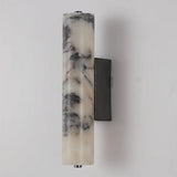Natural Marble Wall Lights With Cylindrical Shades - Image 5