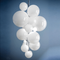 Neo Deco Chandeliers With Cobalt Glass Spheres - Image 13