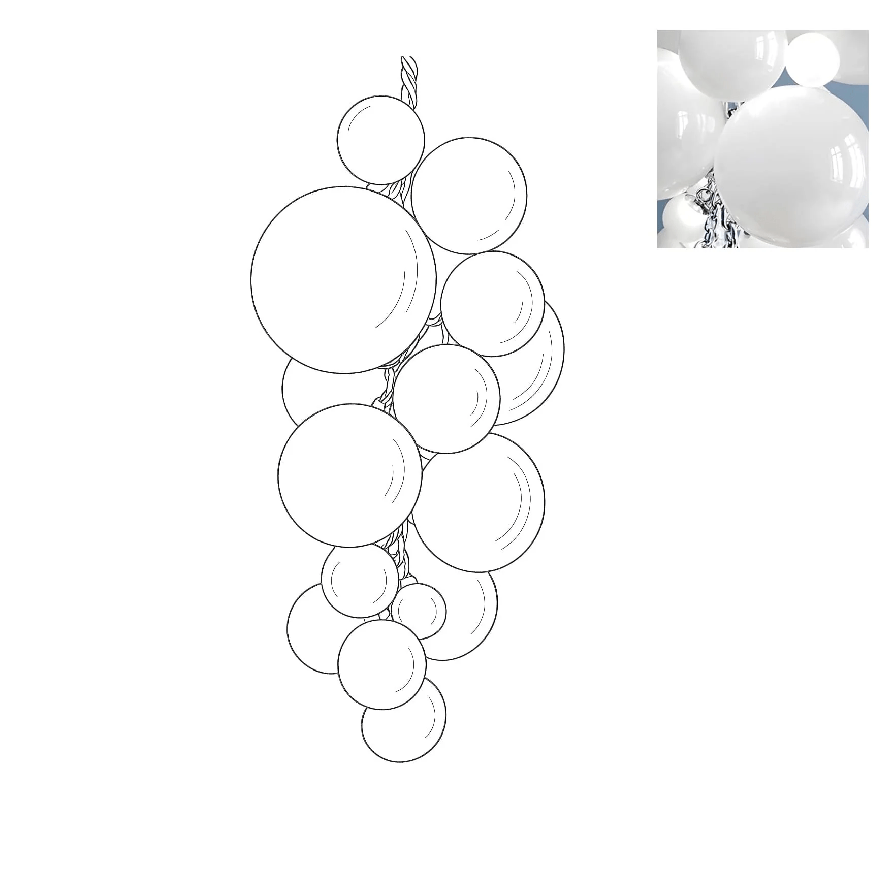 Neo Deco Chandeliers With Cobalt Glass Spheres - Image 17
