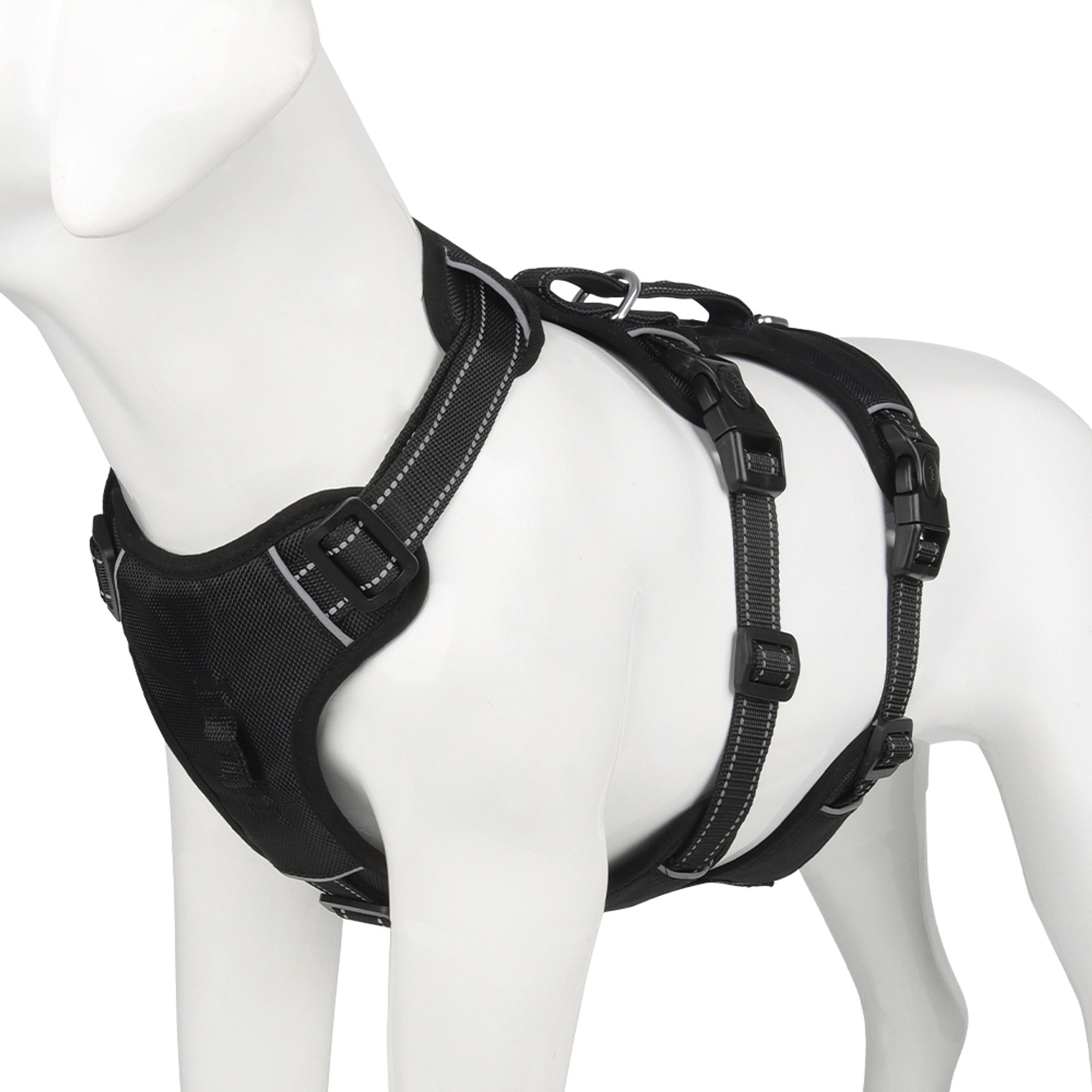 Nopull Dog Harness With Reflective Strips And Escape-Proof Fit For Secure Walks - Image 7