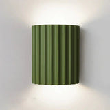 Modern Resin LED Wall Sconce 1-Light Lasson Living