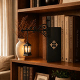 Ornate Wrought Iron Hanging Bookshelf Light - Image 2