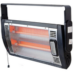 Outdoor Infrared Heater Electric Wall Mounted Patio With 1500w Light Bulb And Adjustable Angle - Image 2