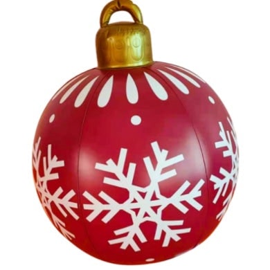 Outdoor PVC Inflatable Christmas Ornament Ball - Image 10