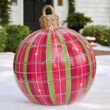 Outdoor PVC Inflatable Christmas Ornament Ball - Image 11