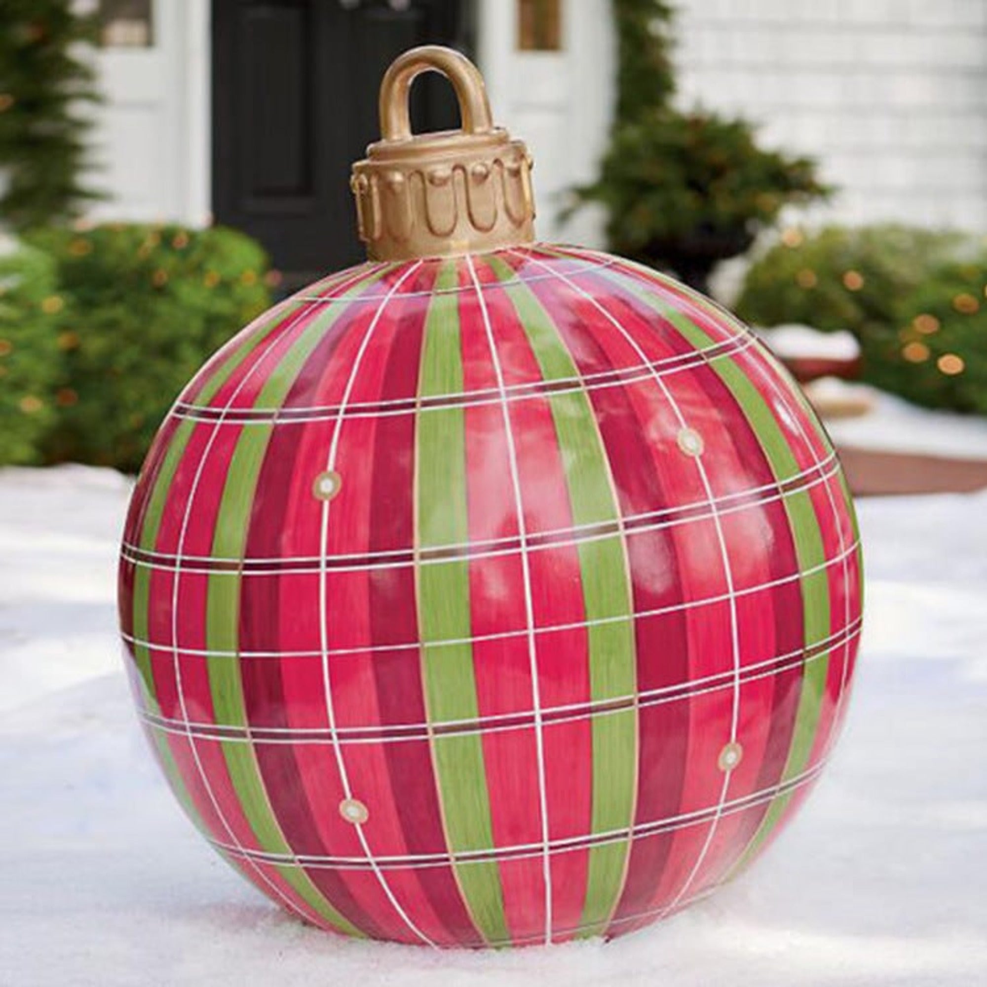 Outdoor PVC Inflatable Christmas Ornament Ball - Image 11