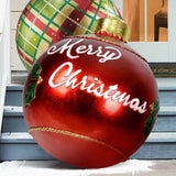 Outdoor PVC Inflatable Christmas Ornament Ball - Image 4