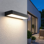 Outdoor Wall Sconce with Streamlined Rectangular Unit and LED - hero