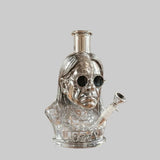 Ozzy Bust Halloween Lanterns & Candlelight Glass Bong Water Pipe Decoration With Removable Bowl - Image 2