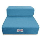 Padded Two Step Pet Access Steps With Non-Slip Surface - Image 2