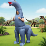 Party Costume Inflatable Dinosaur For Halloween Long Neck Lightweight And Durable - Image 2