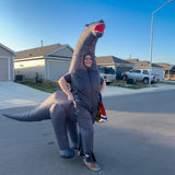 Party Costume Inflatable Dinosaur For Halloween Long Neck Lightweight And Durable - Image 4