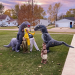 Party Costume Inflatable Dinosaur For Halloween Long Neck Lightweight And Durable - Image 5