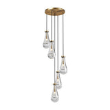Pendant Light Fixture Cluster Adjustable Hanging For Kitchen Island - Image 1