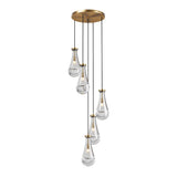 Pendant Light Fixture Cluster Adjustable Hanging For Kitchen Island - Image 14