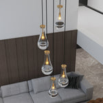 Pendant Light Fixture Cluster Adjustable Hanging For Kitchen Island - Image 3