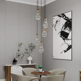 Pendant Light Fixture Cluster Adjustable Hanging For Kitchen Island - Image 5