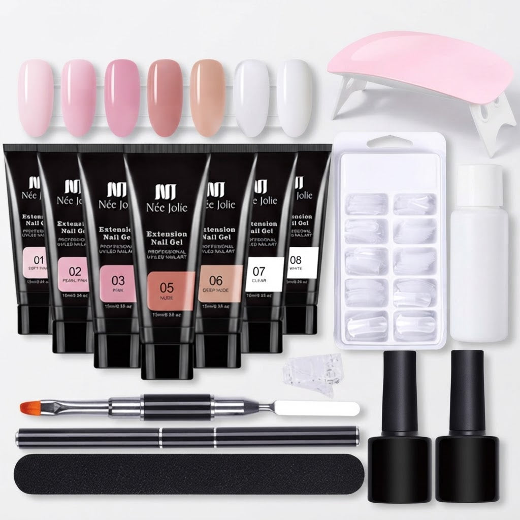 Personligt Nail Extension Kit With UV Lamp Set - Image 1