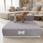 Padded Two Step Pet Access Steps With Non-Slip Surface - Image 12