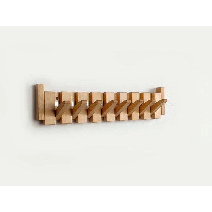 Piano-Shaped Design High-Quality Wood Piano Shaped Coat Rack - Image 7