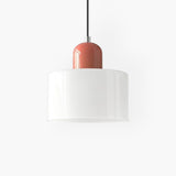 Modern Glass Cylinder Pendant 1-Light Lasson Living