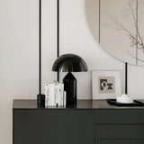 Nordic Brass Dome LED Table Lamp 3-Light Lasson Living
