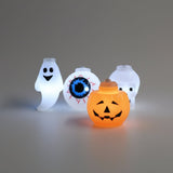 Plastic Halloween Party Decor Light Cover Set With Spooky Shapes - Image 1