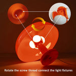 Plastic LED Mushroom Lamps With Desk And Table Use - Image 2
