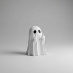 Plastic Middle Finger Gesture Halloween Table Decorations Ghost Figurine - Image 1