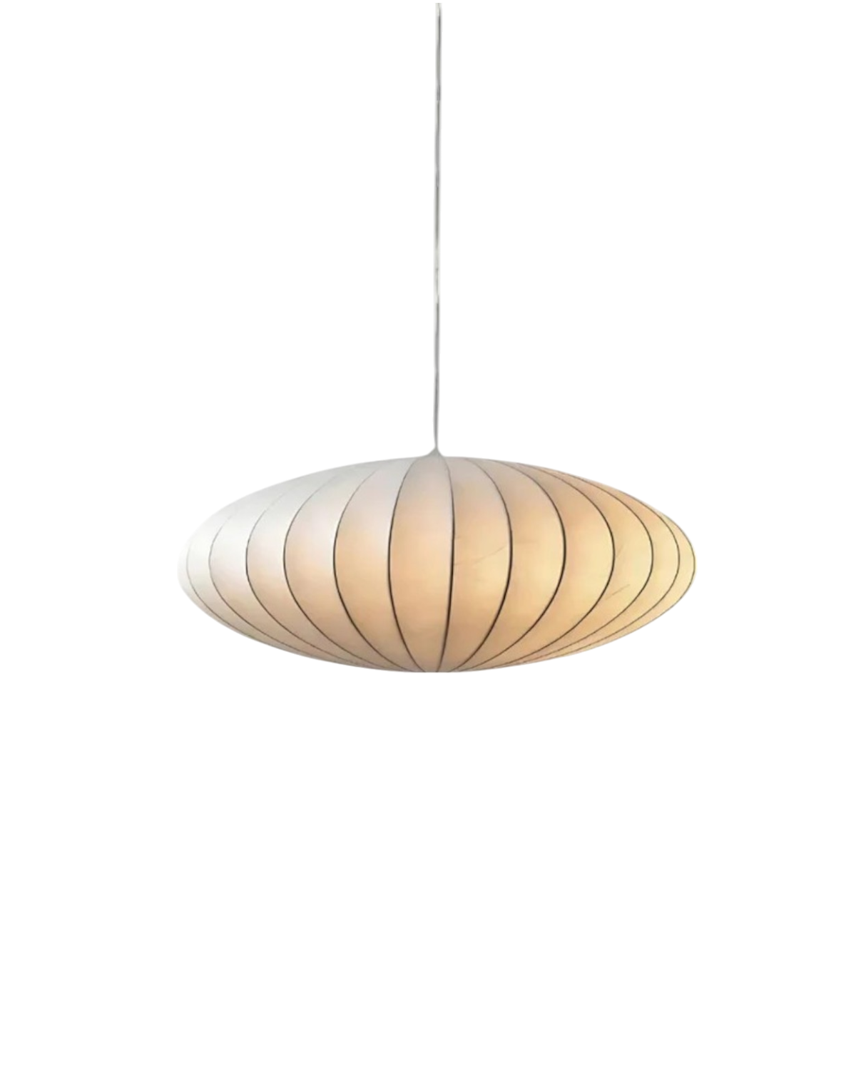 Japanese Fabric Round Pendant 1-Light Lasson Living