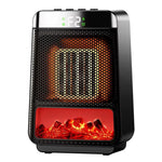 Plug-In Ptc Ceramic Flame Effect Heater With 3-Second Heat - Image 1