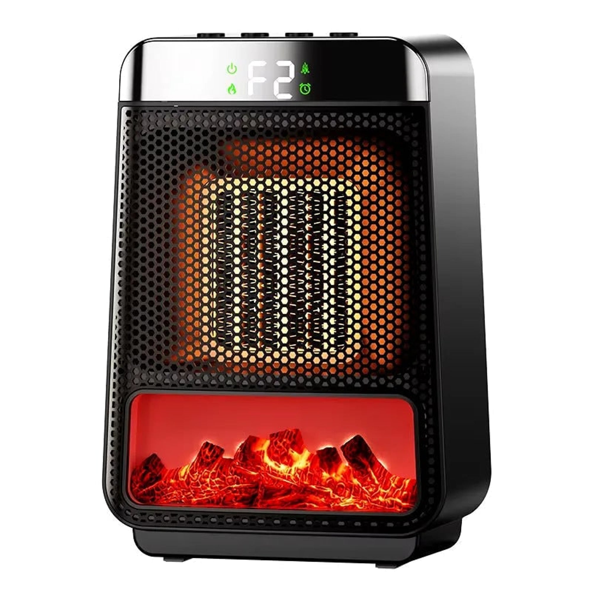 Plug-In Ptc Ceramic Flame Effect Heater With 3-Second Heat - Image 1