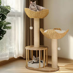 Plush Three Tier Cat Tree - Image 2