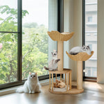 Plush Three Tier Cat Tree - Image 6