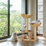 Plush Three Tier Cat Tree - Image 6