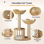 Plush Three Tier Cat Tree - Image 7