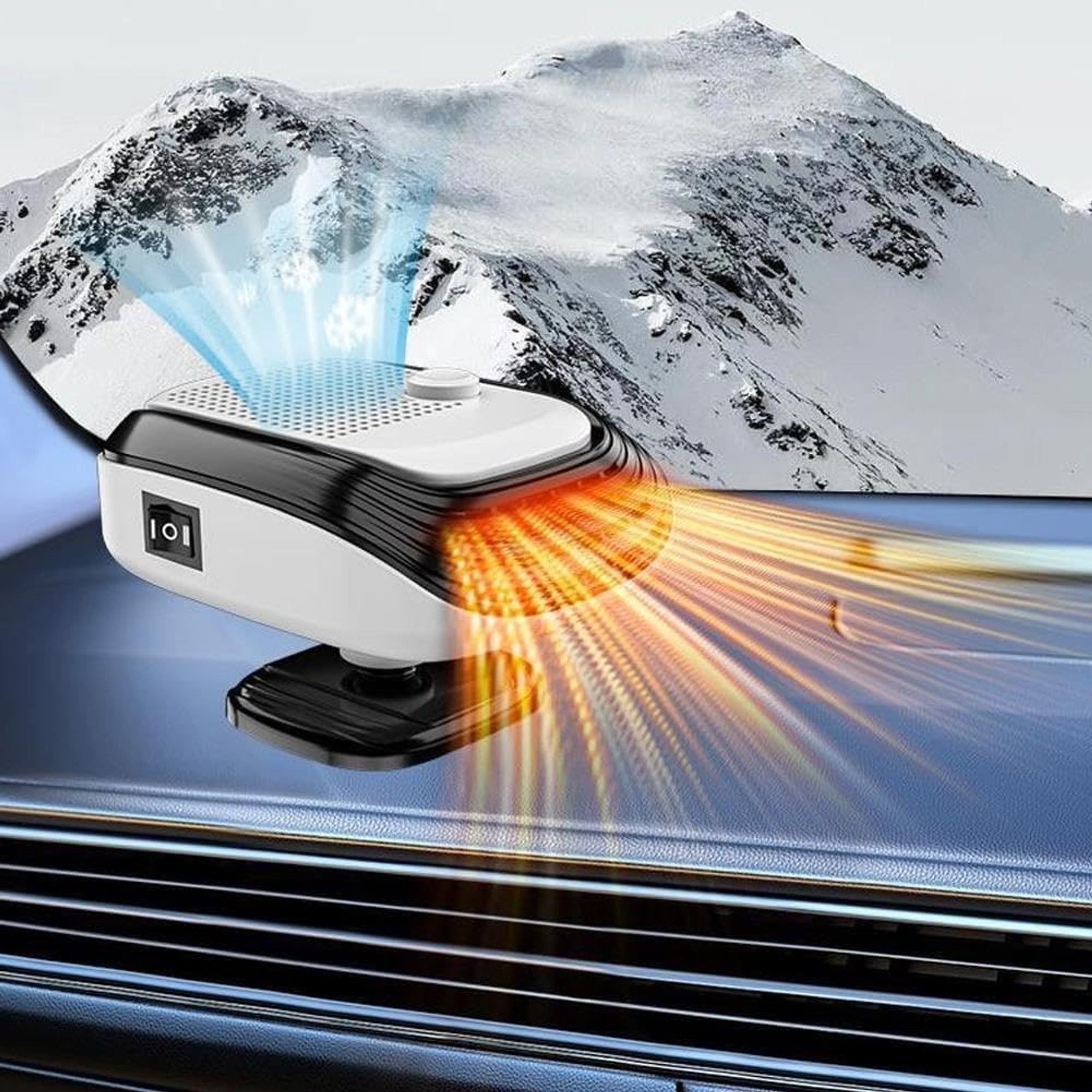 Portable Auto Heater Plug-In For Winter Comfort With Quick Warmth - Image 4
