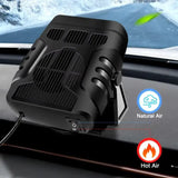 Portable Car Heater And Cooler With 360° Rotatable Bracket For Customizable Airflow And Improved Visibility - Image 7
