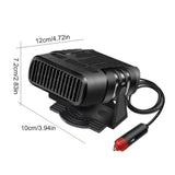 Portable Car Heater And Cooler With 360° Rotatable Bracket For Customizable Airflow And Improved Visibility - Image 5