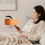 Portable Electric Heater 600w Compact Fast Heating Device With Remote Control For Energy-Efficient Warmth In Any Room - Image 11