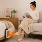 Portable Electric Heater 600w Compact Fast Heating Device With Remote Control For Energy-Efficient Warmth In Any Room - Image 12