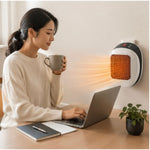 Portable Electric Heater 600w Compact Fast Heating Device With Remote Control For Energy-Efficient Warmth In Any Room - Image 6