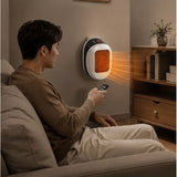 Portable Electric Heater 600w Compact Fast Heating Device With Remote Control For Energy-Efficient Warmth In Any Room - Image 7