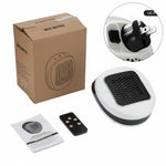 Portable Electric Heater 600w Compact Fast Heating Device With Remote Control For Energy-Efficient Warmth In Any Room - Image 4