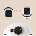 Portable Electric Heater 600w Compact Fast Heating Device With Remote Control For Energy-Efficient Warmth In Any Room - Image 3