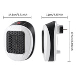 Portable Electric Heater 600w Compact Fast Heating Device With Remote Control For Energy-Efficient Warmth In Any Room - Image 14