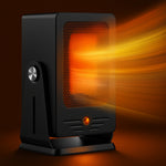 Portable Electric Heater With Adjustable Thermostat Fast Convection Heating And Overheating Protection - Image 1