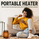 Portable Electric Heater With Super Quiet Oscillating Space For Indoor Use - Image 4