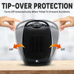 Portable Electric Heater With Super Quiet Oscillating Space For Indoor Use - Image 3
