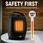 Portable Electric Heater With Super Quiet Oscillating Space For Indoor Use - Image 5